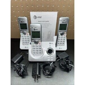 AT&T Cordless 3 Phone System EL52319 DECT 6.0 Answering System w/ Caller ID